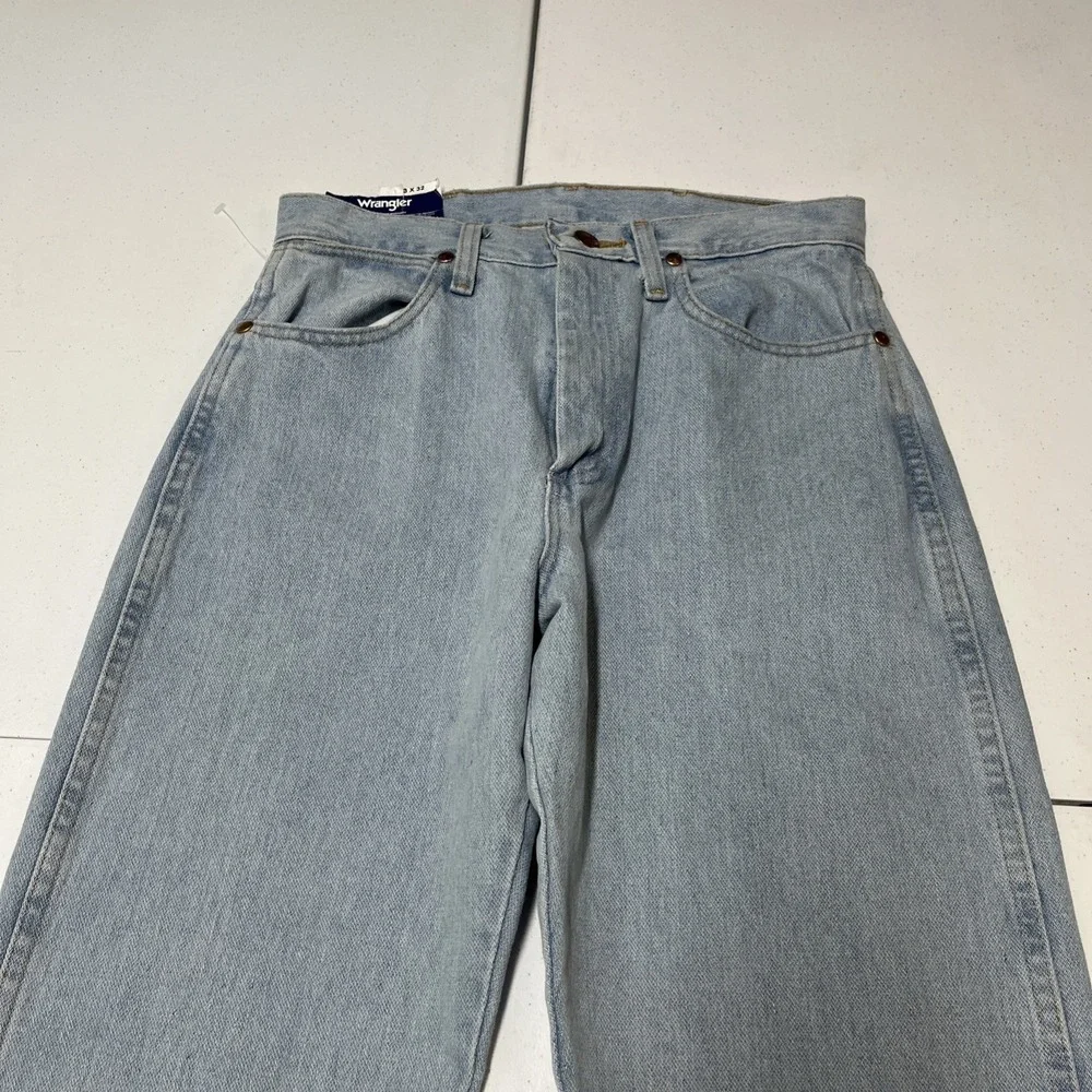 Wrangler Original Cowboy Cut Jeans Denim Natural Rise Slim Fit 3x32 Cowgirl